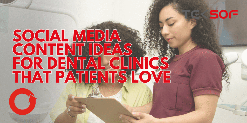 A dental clinic’s Instagram feed showing smiling patients, dental tips, behind-the-scenes videos, and fun team moments.